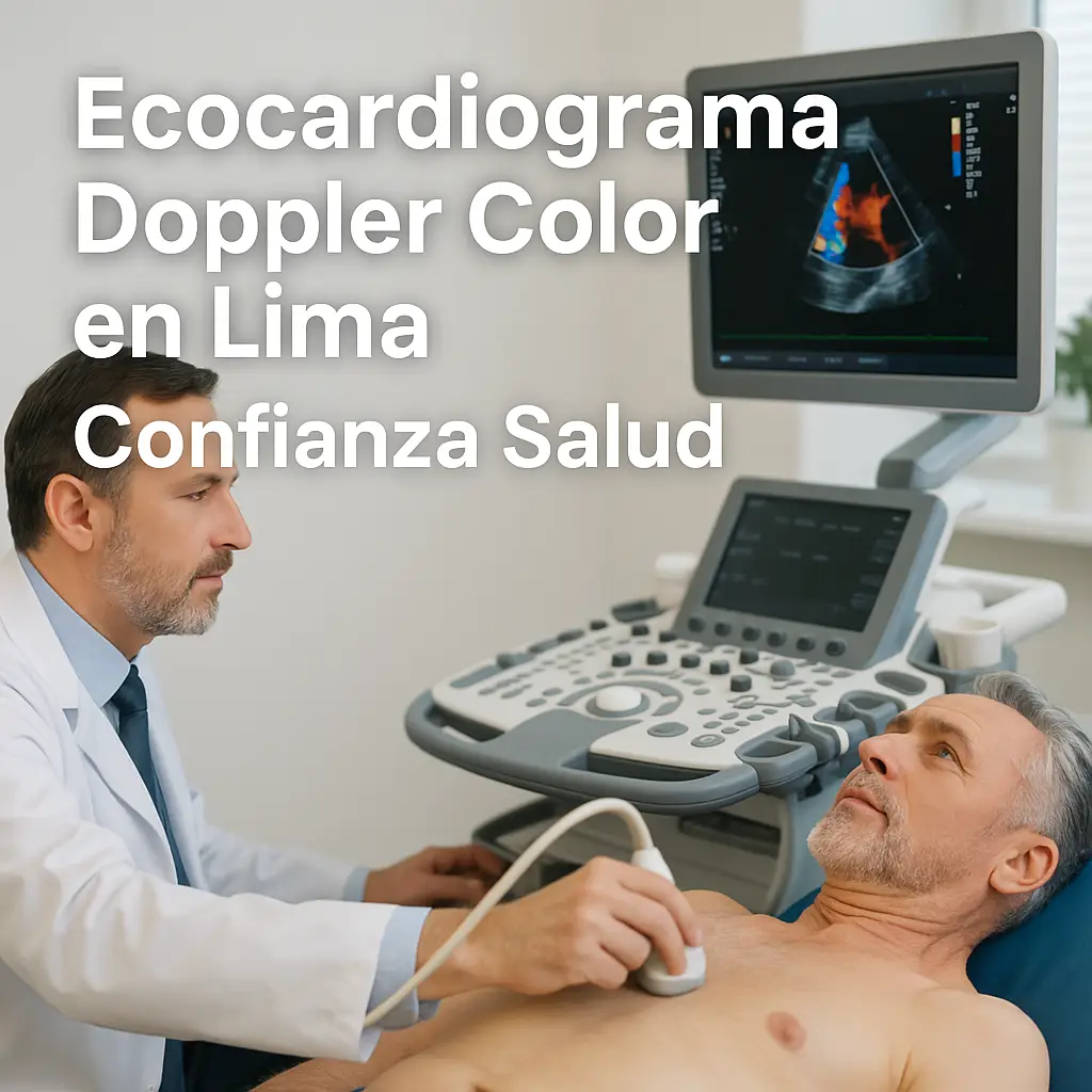 Ecocardiograma doppler color en Lima - Confianza salud