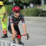 Deportista de ciclismo