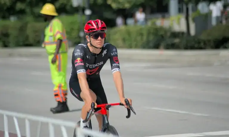 Deportista de ciclismo