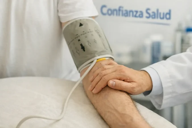 MAPA de presión arterial 24 horas realizado por cardiólogo en Confianza Salud, Jesús María